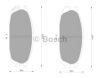 BOSCH 0 986 AB2 312 Brake Pad Set, disc brake